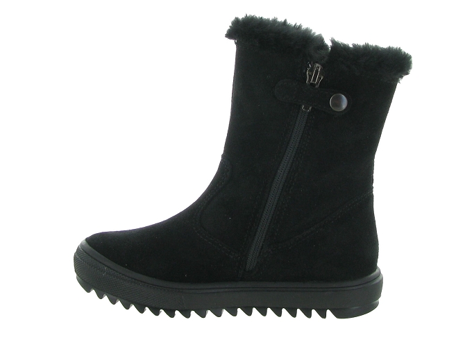 bottines et boots -  - junior fille - Nubuck - Noir - Primigi5610902_4