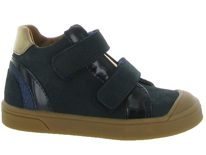 chaussures bebe du 18 au 27 -  - bebe fille - Cuir - Bleu Marine - Bellamy5613001_2