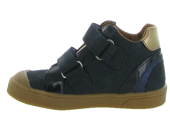 chaussures bebe du 18 au 27 -  - bebe fille - Cuir - Bleu Marine - Bellamy5613001_4