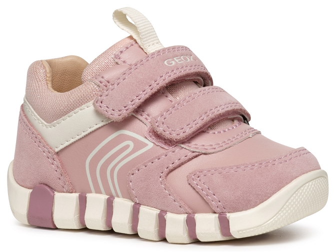 baskets et sneakers - Semelle souple - bebe fille - Synthétique - Rose - Geox