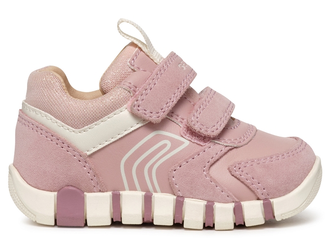 baskets et sneakers - Semelle souple - bebe fille - Synthétique - Rose - Geox5629702_2