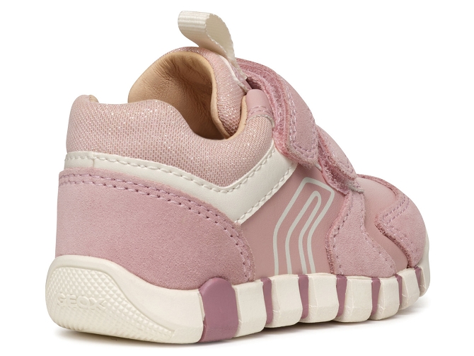 baskets et sneakers - Semelle souple - bebe fille - Synthétique - Rose - Geox5629702_4