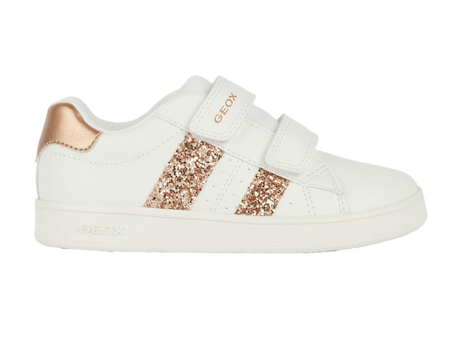 chaussures a scratch -  - junior fille - Synthétique - Blanc - Geox5630601_2