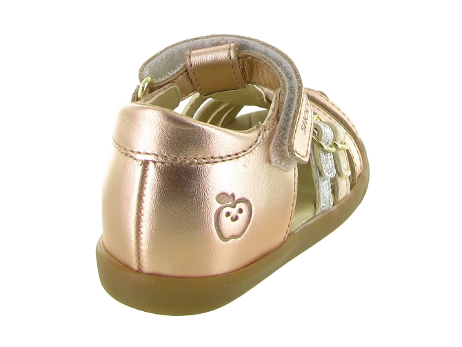 sandales et nu pieds -  - bebe fille - Cuir - Rose - Shoo pom5637905_5