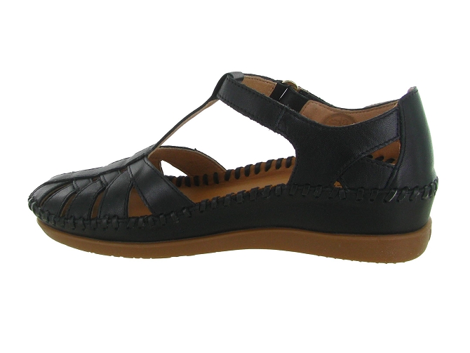 ballerines - Ballerine plate - femme - Cuir - Noir - Pikolinos5643504_4