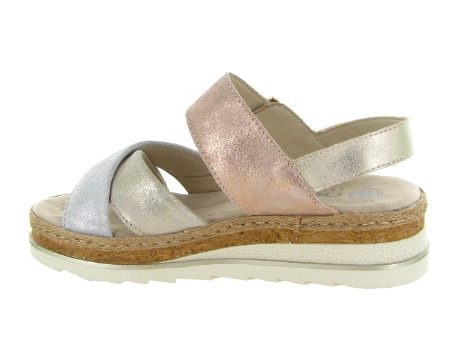 sandales et nu pieds - Casual - femme - Synthétique - Rose - Rieker5647303_4