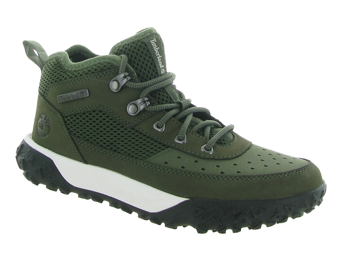 baskets et sneakers -  - junior garcon - Nubuck - Kaki - Timberland