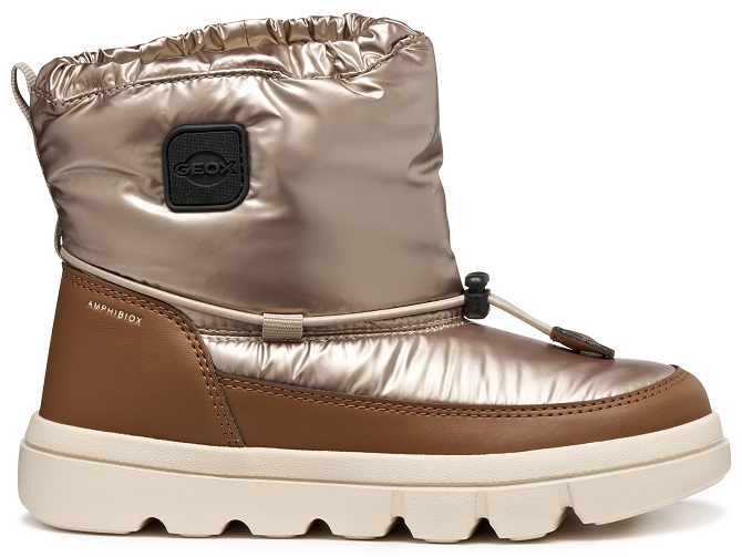 apres ski bottes fourrees -  - junior fille - Synthétique - Or - Geox5672002_2