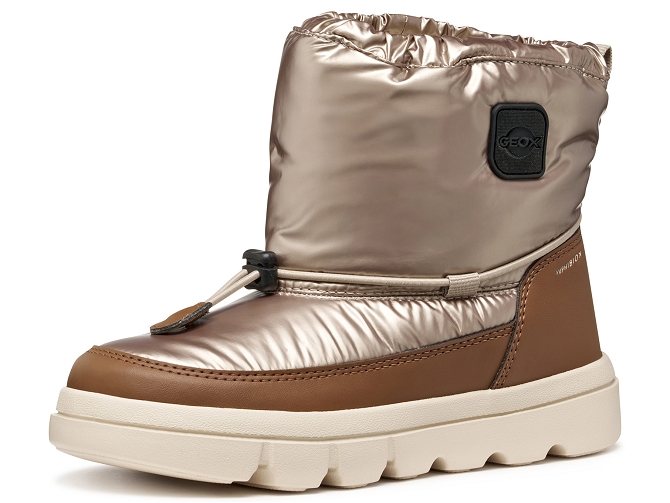 apres ski bottes fourrees -  - junior fille - Synthétique - Or - Geox5672002_3