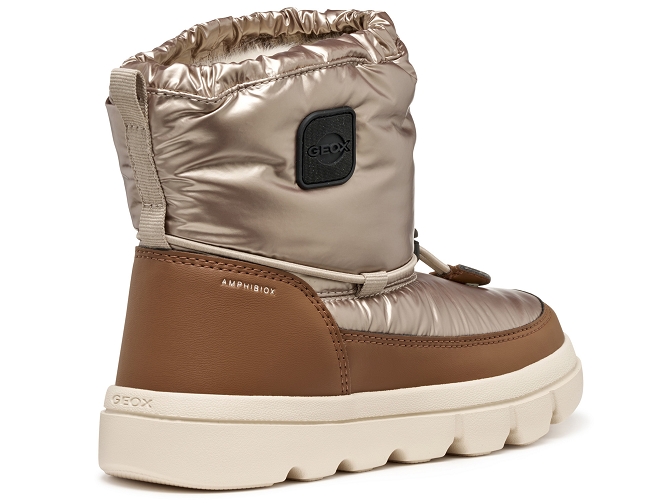 apres ski bottes fourrees -  - junior fille - Synthétique - Or - Geox5672002_5