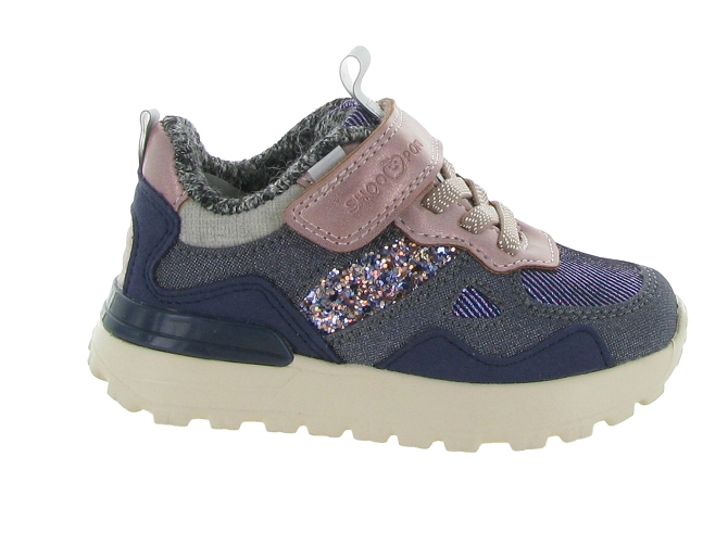 baskets et sneakers -  - junior fille - Toile  - Rose - Shoo pom5677101_2