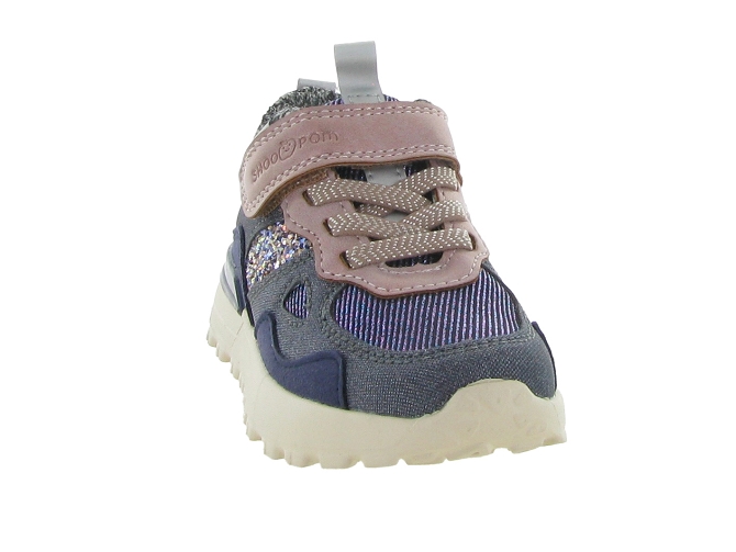 baskets et sneakers -  - junior fille - Toile  - Rose - Shoo pom5677101_3