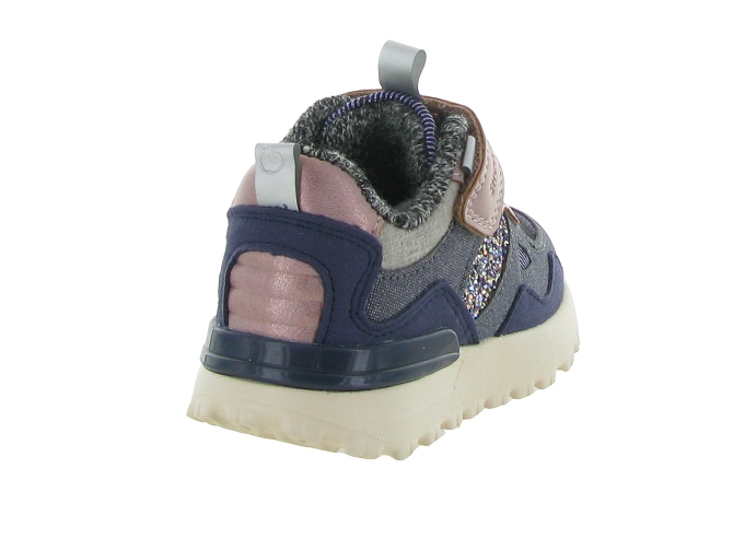 baskets et sneakers -  - junior fille - Toile  - Rose - Shoo pom5677101_5