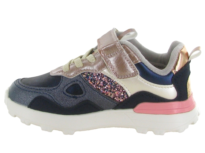 baskets et sneakers -  - junior fille - Toile  - Bleu - Shoo pom5677102_4