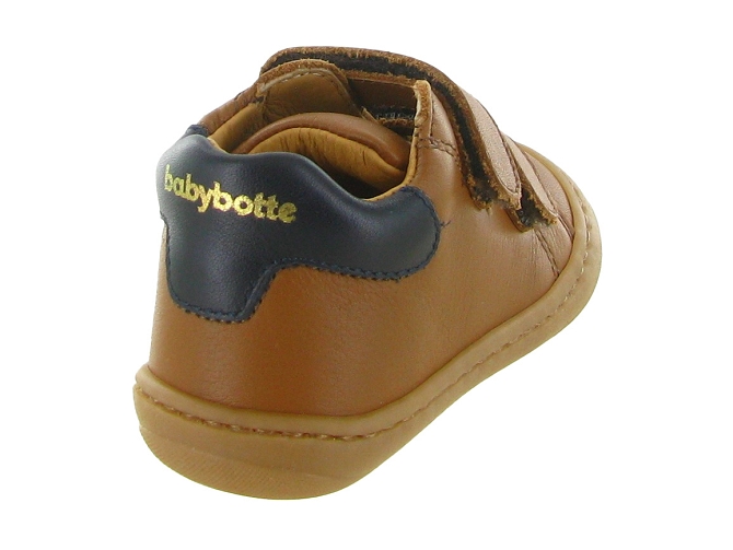 pre marche du 16 au 23 - Semelle souple - bebe garcon - Cuir - Marron - Babybotte5678902_5