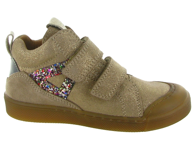 chaussures bebe du 18 au 27 - Semelle souple - bebe fille - Cuir - Or - Froddo