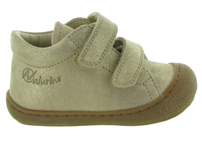 pre marche du 16 au 23 - Semelle souple - bebe fille - Cuir - Or - Naturino5687303_2