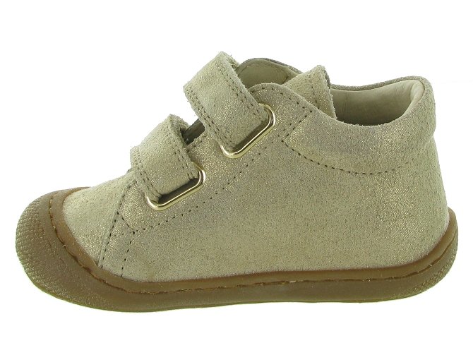 pre marche du 16 au 23 - Semelle souple - bebe fille - Cuir - Or - Naturino5687303_4