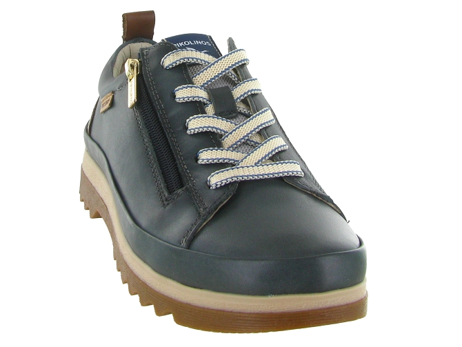 chaussures a lacets - Lacets détente - femme - Cuir - Bleu - Pikolinos5688002_3