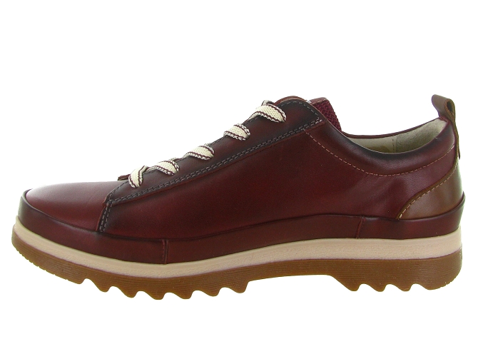 chaussures a lacets - Lacets détente - femme - Cuir - Bordeaux - Pikolinos5688003_4