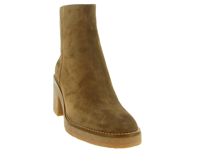 bottines et boots - Casual - femme - Nubuck - Camel - Alpe5689302_3