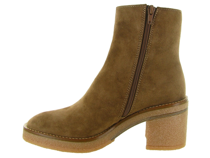 bottines et boots - Casual - femme - Nubuck - Camel - Alpe5689302_4