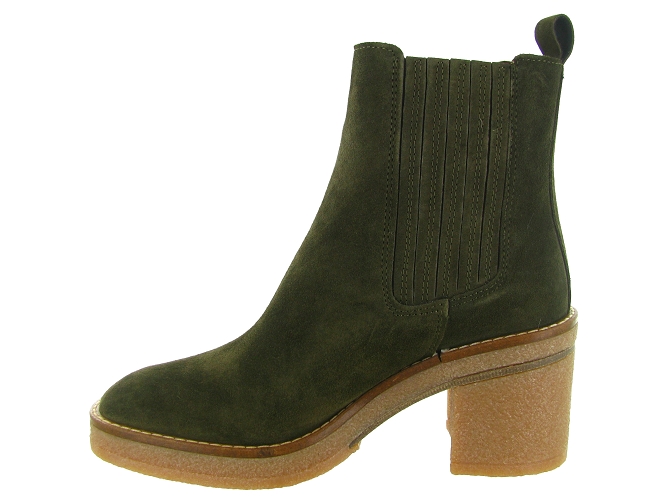 bottines et boots - Casual - femme - Nubuck - Kaki - Alpe5689303_4