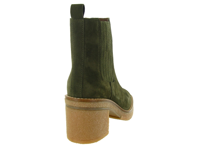 bottines et boots - Casual - femme - Nubuck - Kaki - Alpe5689303_5