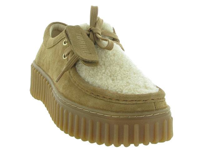 chaussures a lacets - Derby chic - femme - Nubuck - Beige - Clarks5689802_3