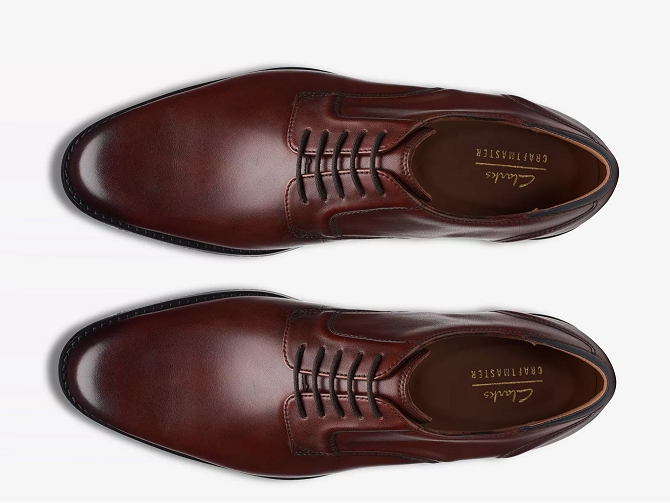 chaussures a lacets - Cérémonie - homme - Cuir - Marron - Clarks5691102_5