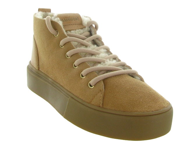 apres ski bottes fourrees - Bottine chaude - femme - Nubuck - Beige - Black stone5693602_3