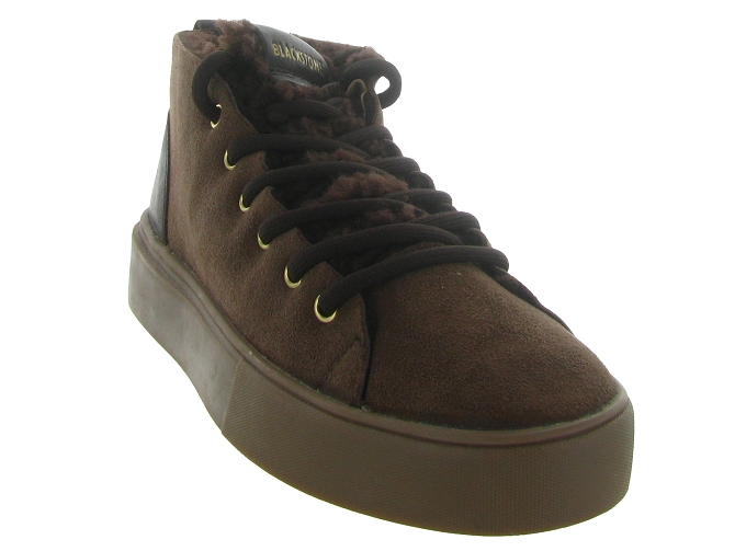 apres ski bottes fourrees - Bottine chaude - femme - Nubuck - Marron - Black stone5693603_2