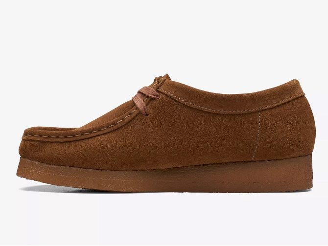 chaussures a lacets - Derby chic - femme - Cuir - Chestnut - Clarks5694702_2