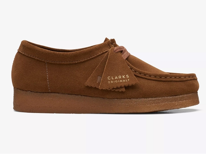 chaussures a lacets - Derby chic - femme - Cuir - Chestnut - Clarks5694702_3