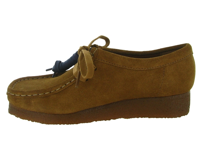 chaussures a lacets - Derby - femme - Cuir - Chestnut - Clarks5694704_4