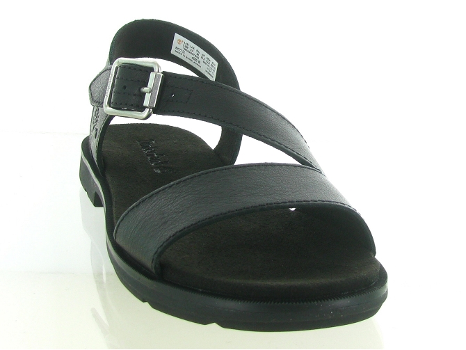 sandales et nu pieds - Confort - femme - Cuir - Noir - Timberland5704601_3