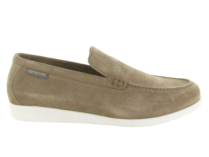 mocassins - Elégant - homme - Nubuck - Taupe - Mephisto5708402_2