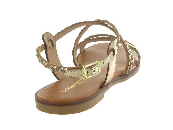 sandales et nu pieds - Confort - femme - Cuir - Or - Les tropeziennes5712601_5