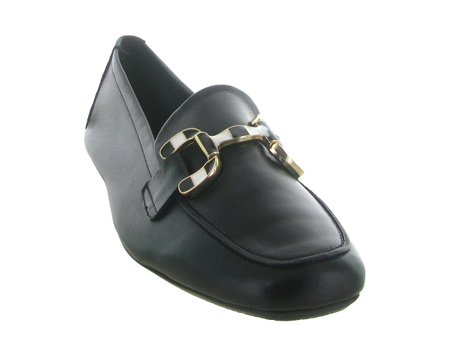mocassins - Elégant - femme - Nubuck - Noir - Reqins5714003_3