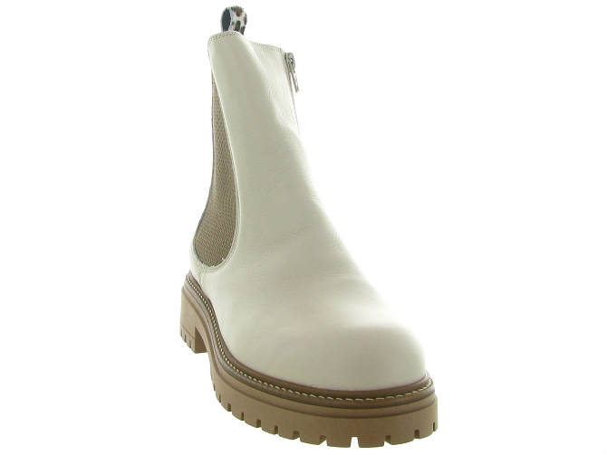 apres ski bottes fourrees - Bottine chaude - femme - Cuir - Beige - Armando5716601_3