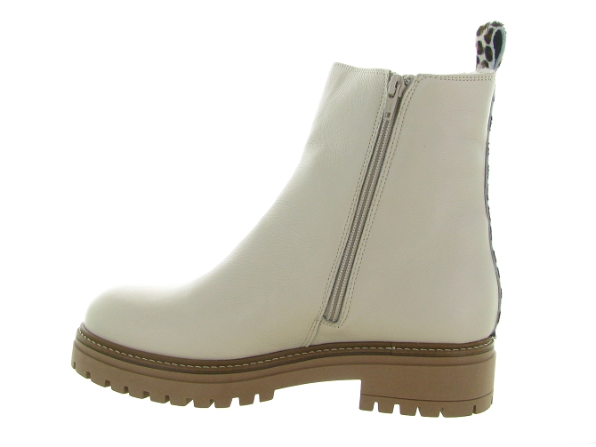 apres ski bottes fourrees - Bottine chaude - femme - Cuir - Beige - Armando5716601_4