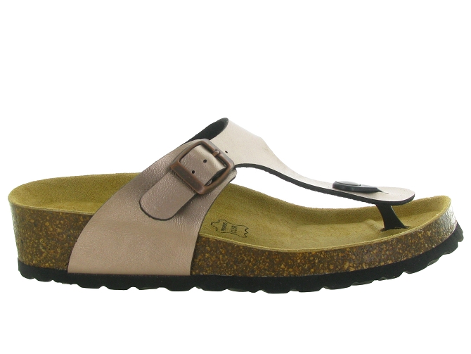 sandales et nu pieds - Mule Sabot - femme - Cuir - Bronze - Armando5720101_2