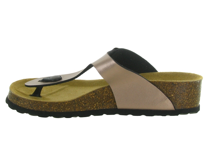 sandales et nu pieds - Mule Sabot - femme - Cuir - Bronze - Armando5720101_4