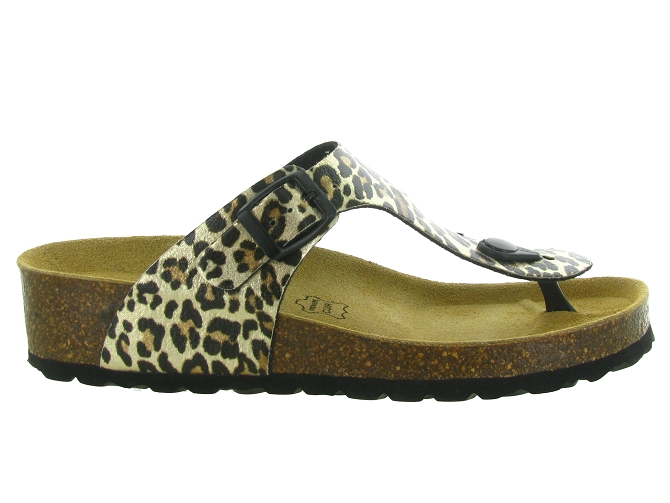 sandales et nu pieds - Mule Sabot - femme - Cuir - Léopard - Armando5720102_2