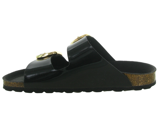 sandales et nu pieds - Mule Sabot - femme - Cuir - Noir - Armando5720201_4