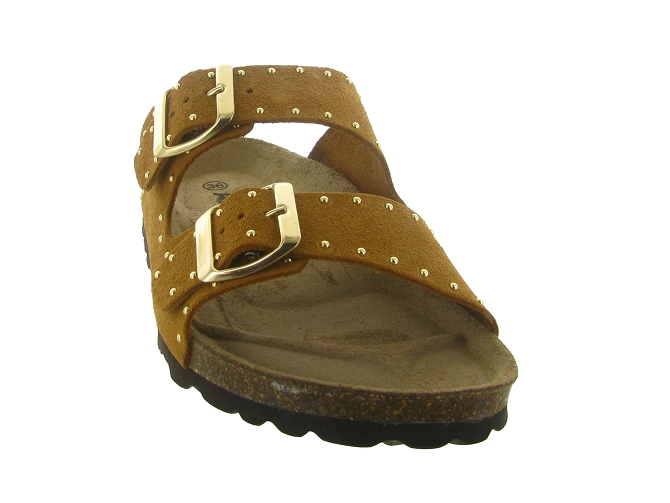 sandales et nu pieds - Mule Sabot - femme - Synthétique - Camel - Armando5720301_3