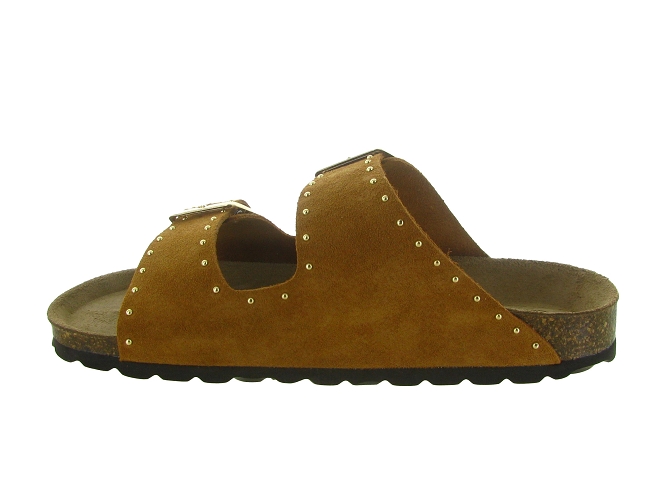sandales et nu pieds - Mule Sabot - femme - Synthétique - Camel - Armando5720301_4