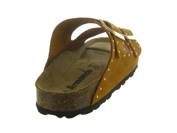 sandales et nu pieds - Mule Sabot - femme - Synthétique - Camel - Armando5720301_5