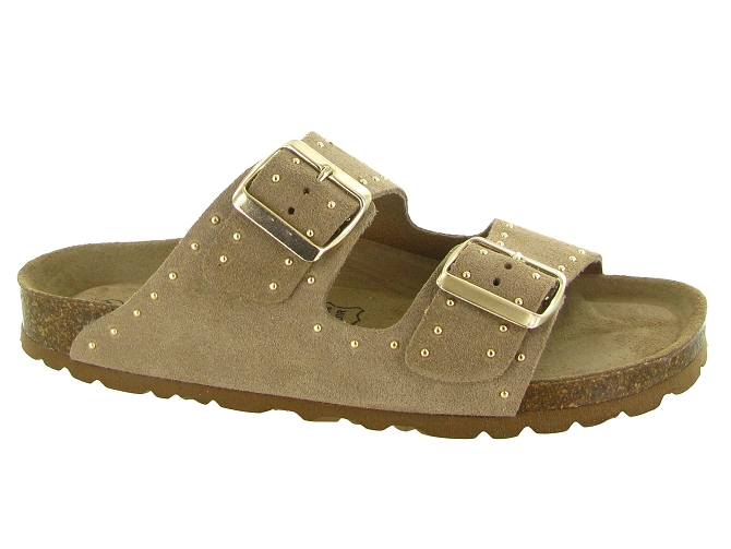sandales et nu pieds - Mule Sabot - femme - Synthétique - Beige - Armando