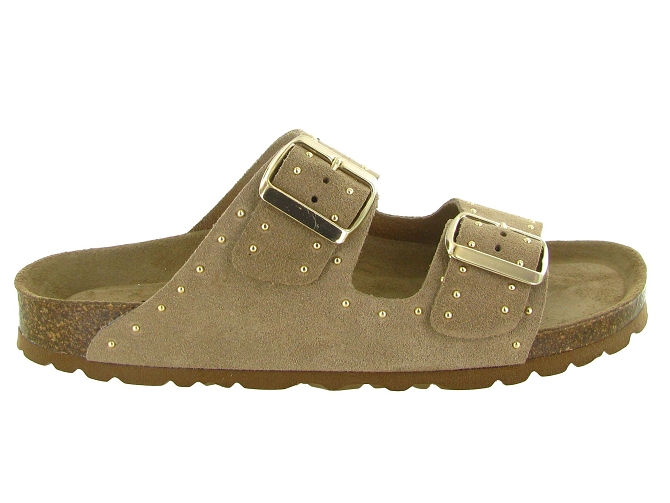 sandales et nu pieds - Mule Sabot - femme - Synthétique - Beige - Armando5720302_2